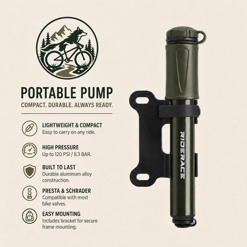 Portable Bike pump